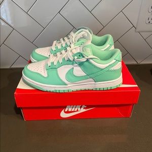 Green Glow Nike Dunks